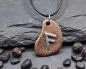 Preview: Rune Ansuz in Bronze und Silber